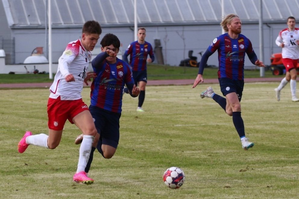 Úr leik Þórs og Leiknis í Mjólkurbikarkeppninni fyrr í sumar. Mynd: Páll Jóhannesson