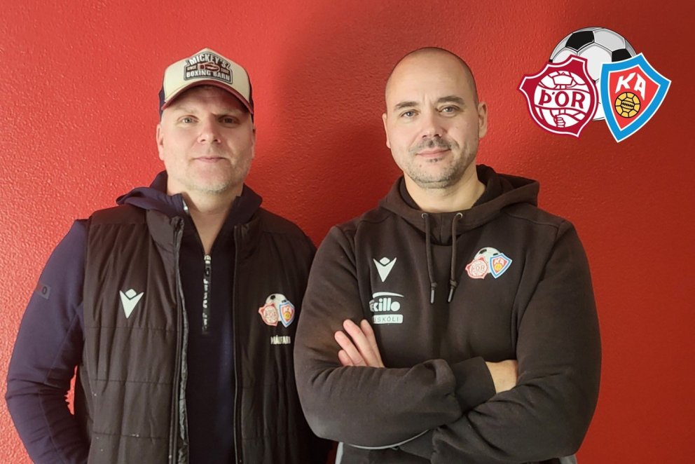 Jóhann Hreiðarsson og Jóhann Kristinn Gunnarsson.
- - -