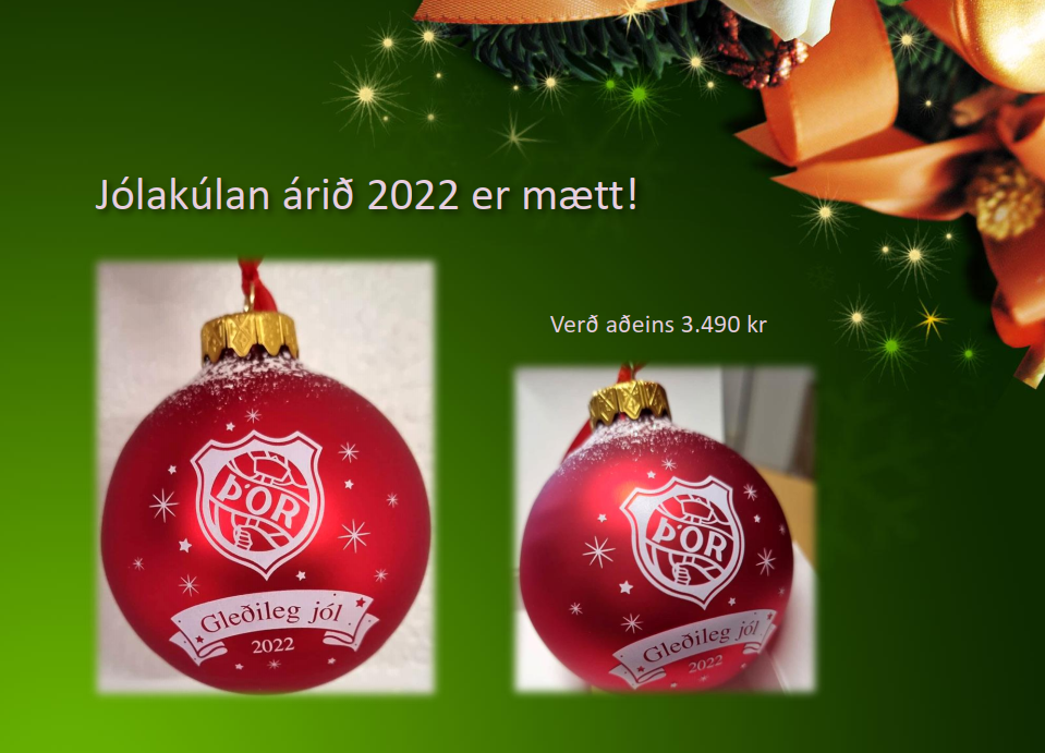 Jólakúlan árið 2022 er mætt!