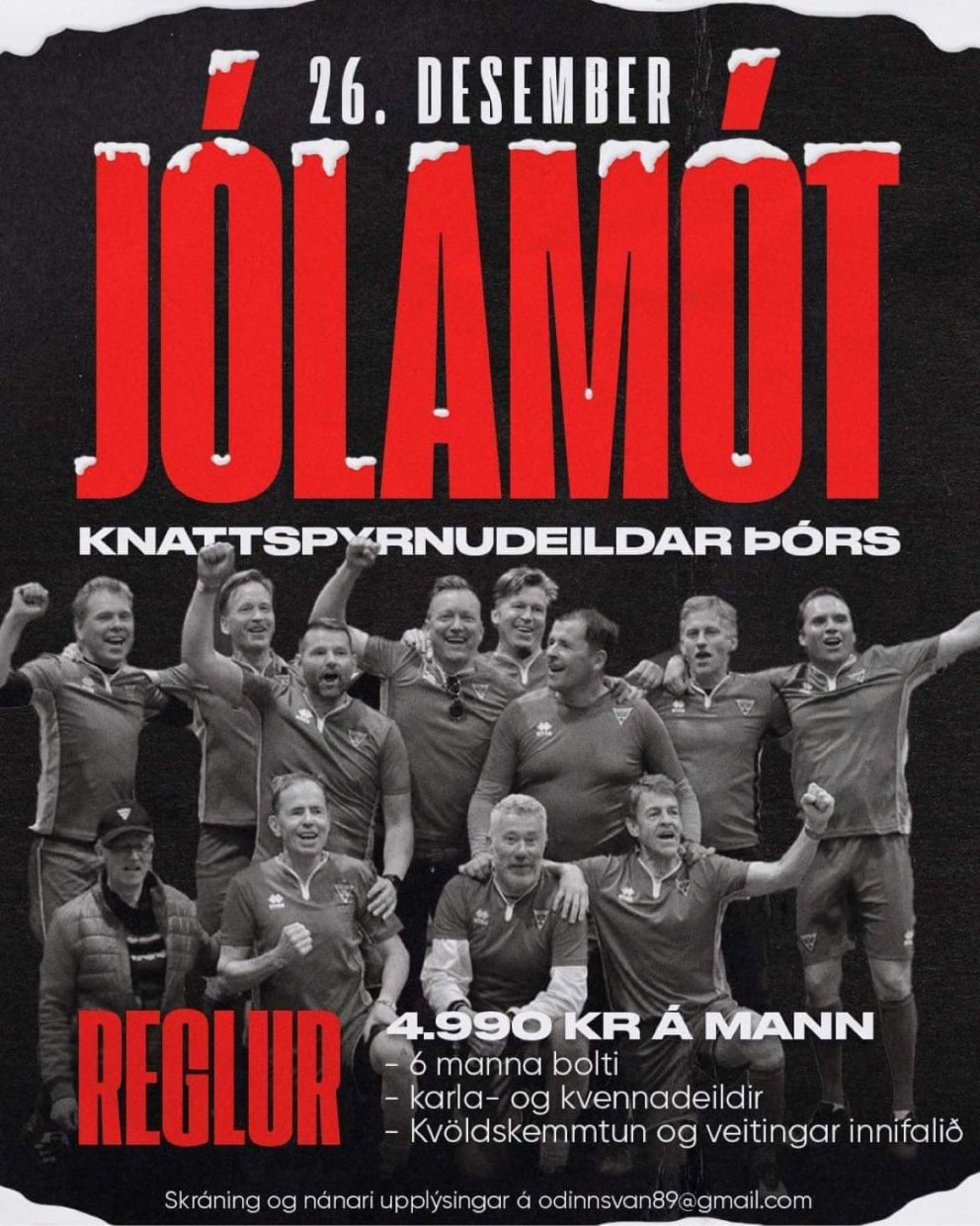 Skráning hafin á Jólamót Þórs