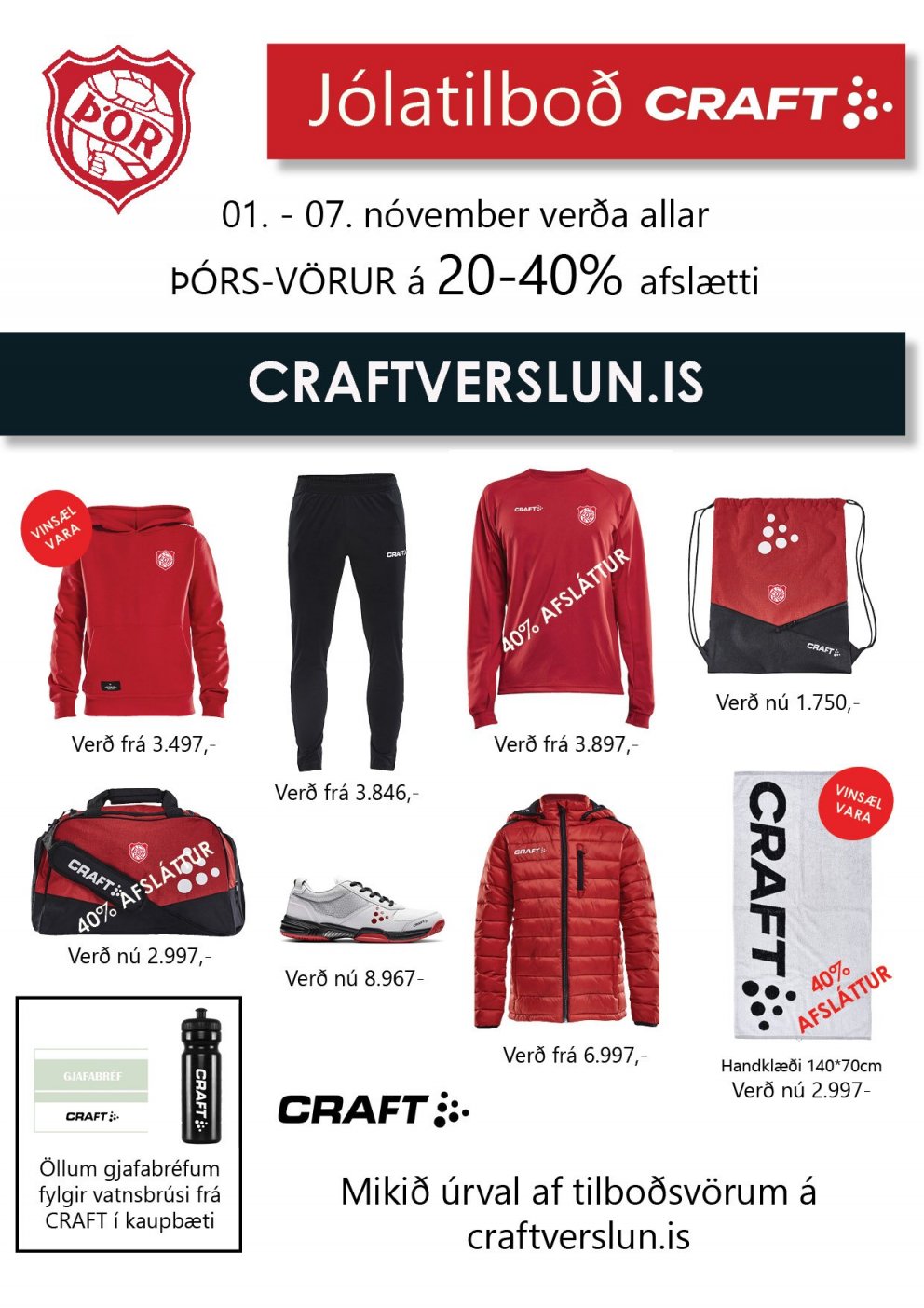 Jólatilboð frá Craft