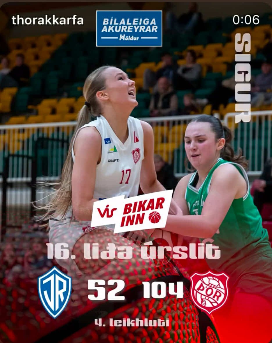 Örugglega áfram í bikarnum