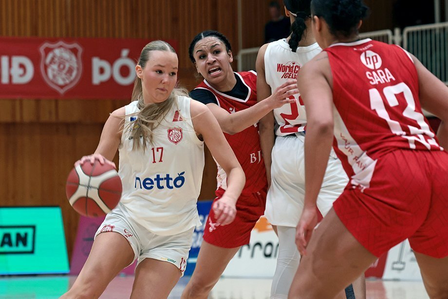 Mynd úr þriðja leik liðanna.
Mynd: Skapti Hallgrímsson - Akureyri.net