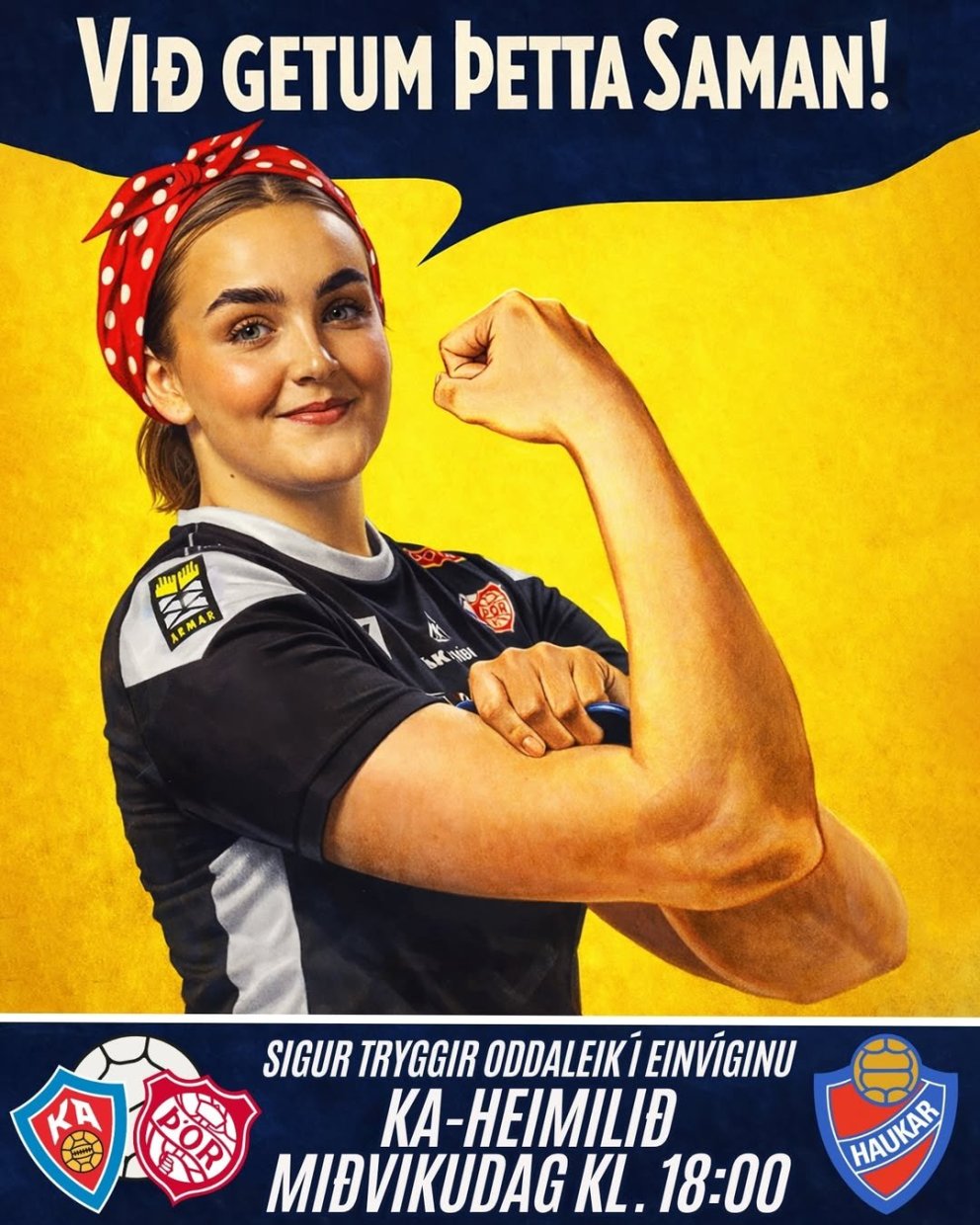 Mikilvægur leikur í úrslitakeppninni hjá KA/Þór - Mætum á völlinn!