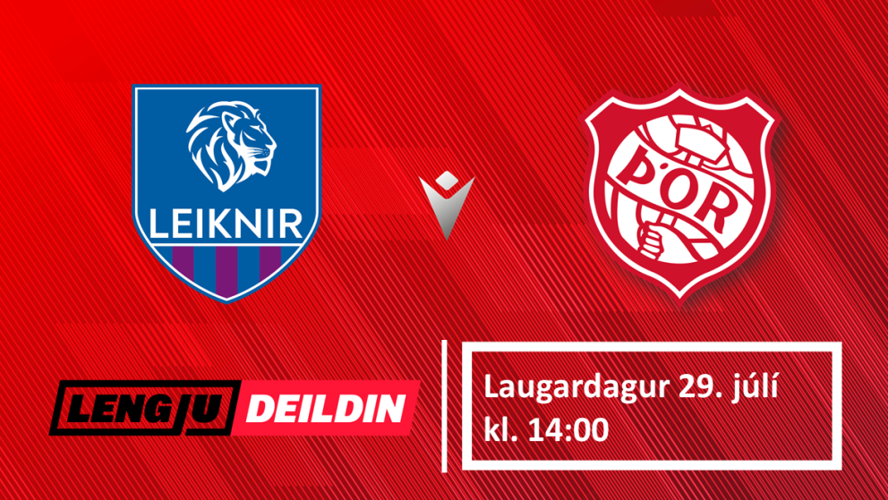 Útileikur gegn Leikni í dag
