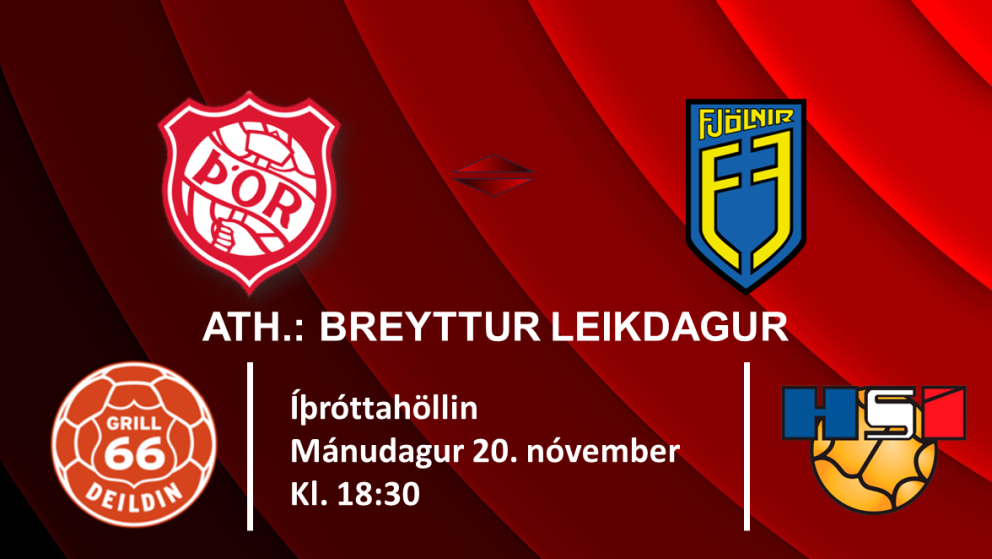 Handbolti: Toppslagur í Höllinni í kvöld