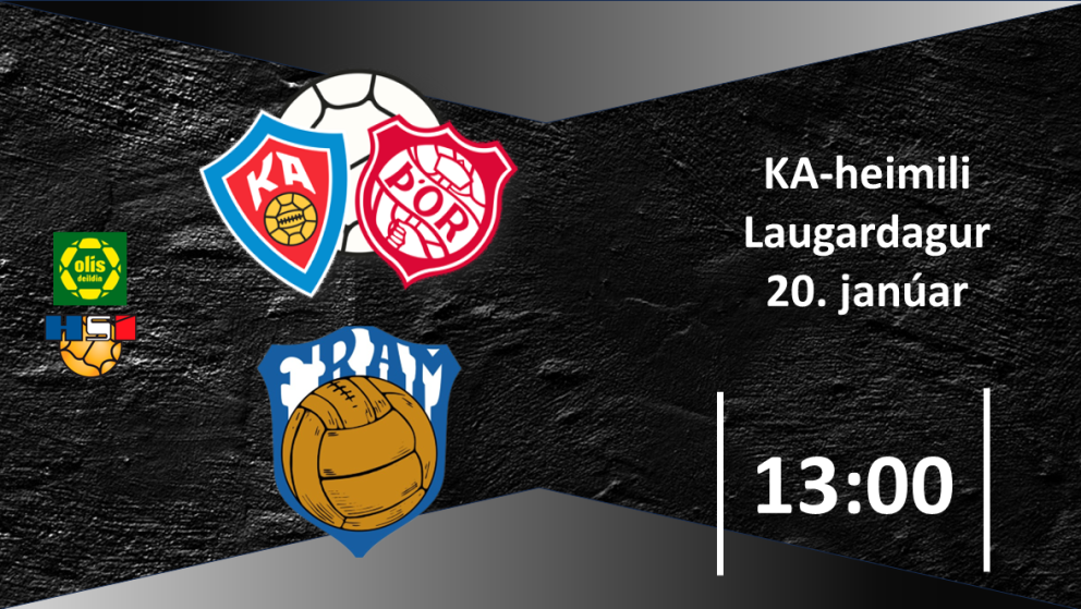 Handbolti: KA/Þór mætir Fram kl. 13 í dag