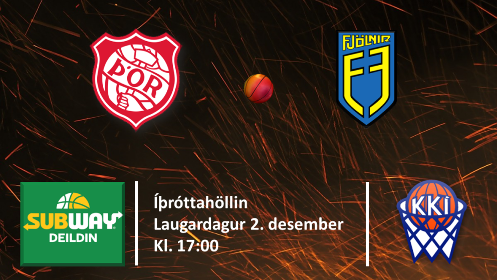 Körfubolti: Þór - Fjölnir í dag