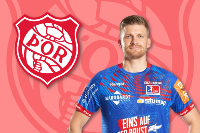 Oddur Gretarsson yfirþjálfari yngriflokka Þórs í handbolta.