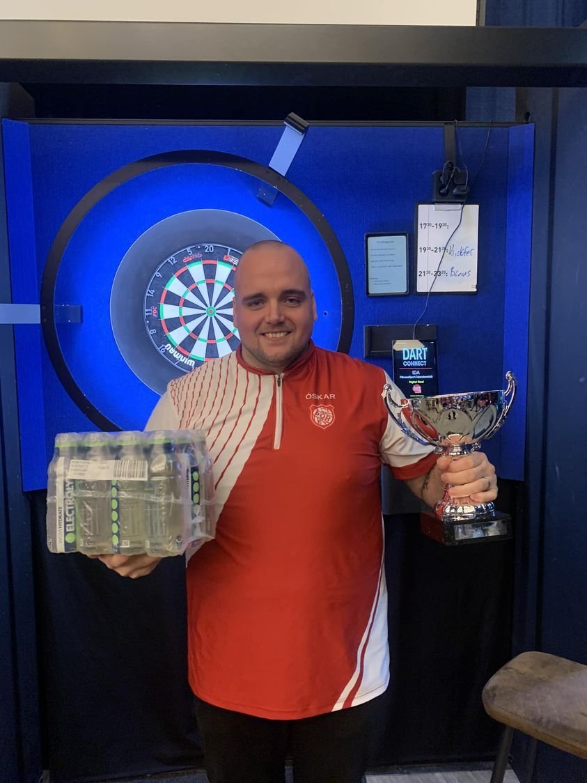 Óskar Jónasson með Íslandsmeistaratitilinn