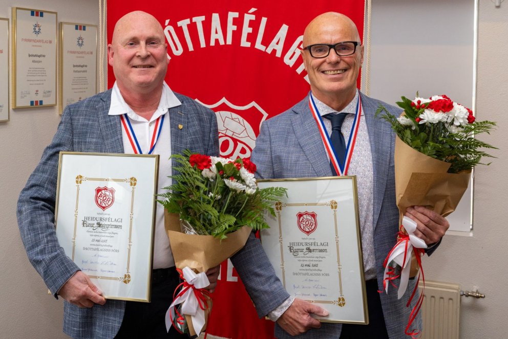 Rúnar Steingrímsson og Ragnar Sverrisson kjörnir heiðursfélagar Þórs