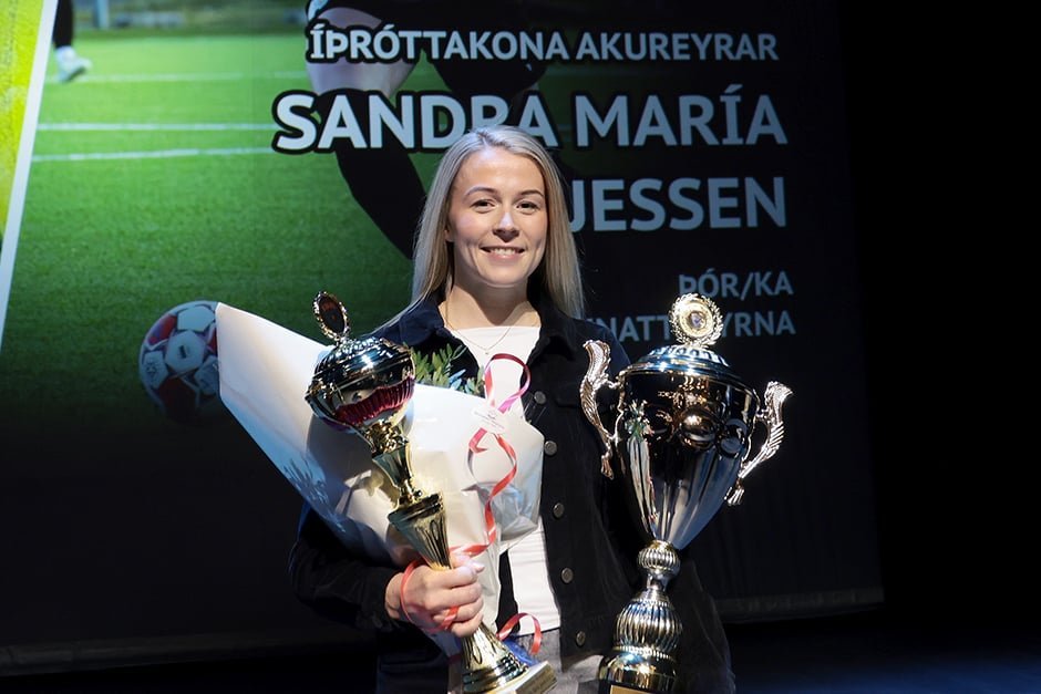 Íþróttakona Akureyrar 2023 og 2024.
Mynd - Skapti Hallgrímsson