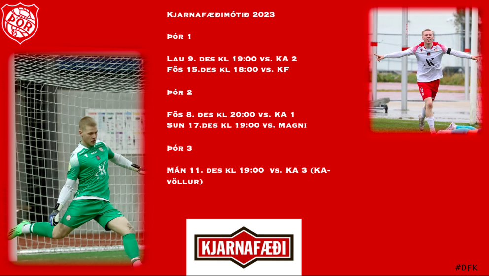 Kjarnafæðimótið rúllar af stað