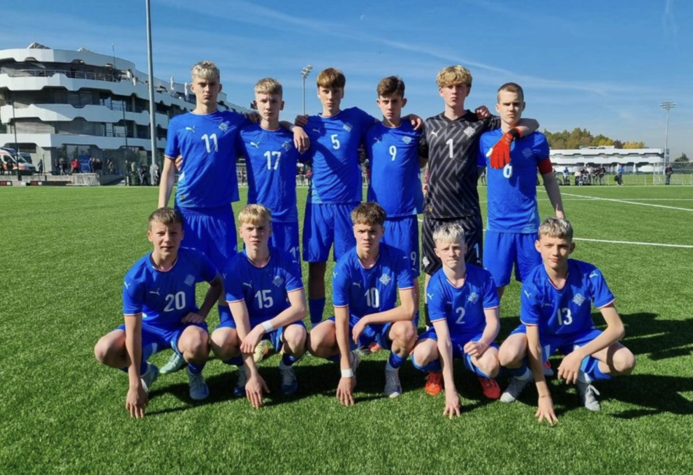 Rúnar Daði í treyju númer 9.