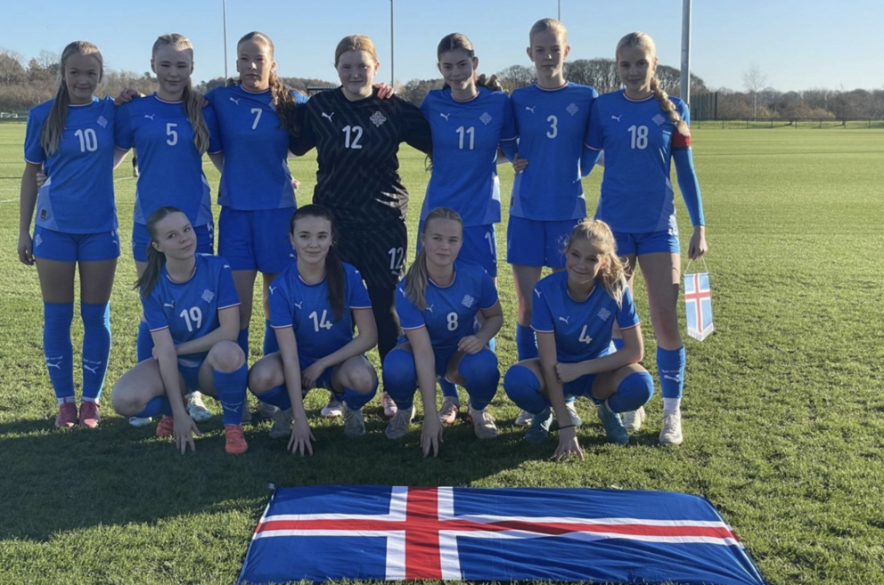 Hafdís #11 og Bríet #8
Mynd - KSÍ