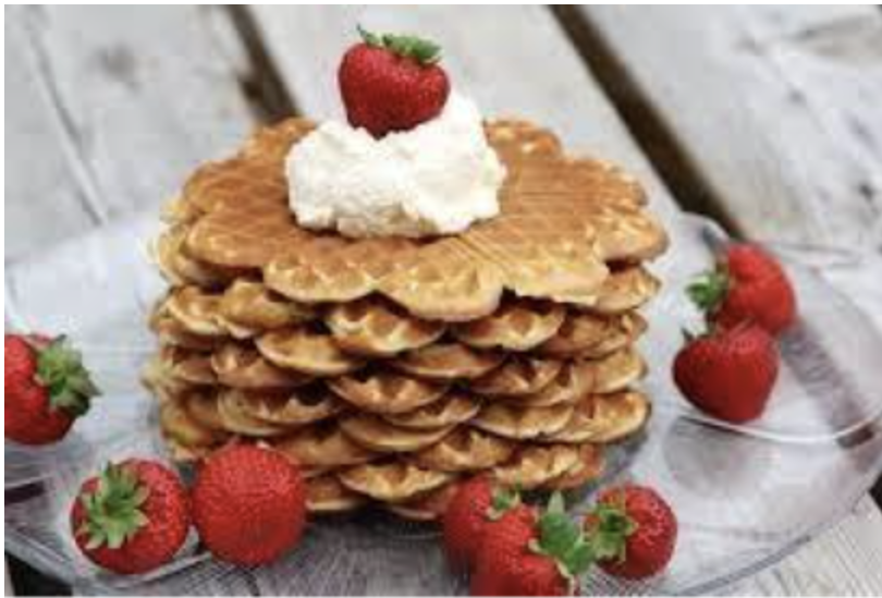 Rjómavöfflur og súkkulaði í Hamri á aðventunni