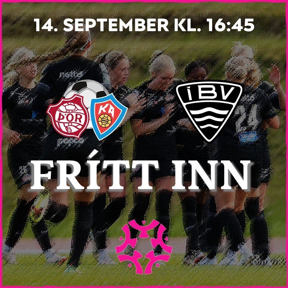 Þór/KA mætir ÍBV í dag og það er FRÍTT á völlinn!