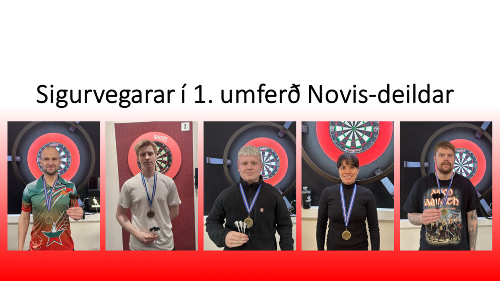Sigurvegarar í 1. umferð í deildum í norðausturhluta Novis-deildarinnar: Dilyan Kolev í silfurdeild,…
