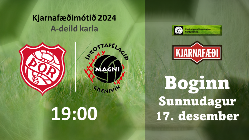 Knattspyrna: Þór2 mætir Magna í kvöld