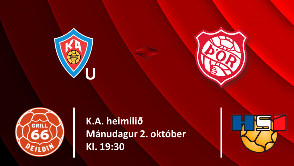 Handbolti: Þór mætir ungmennaliði KA í kvöld