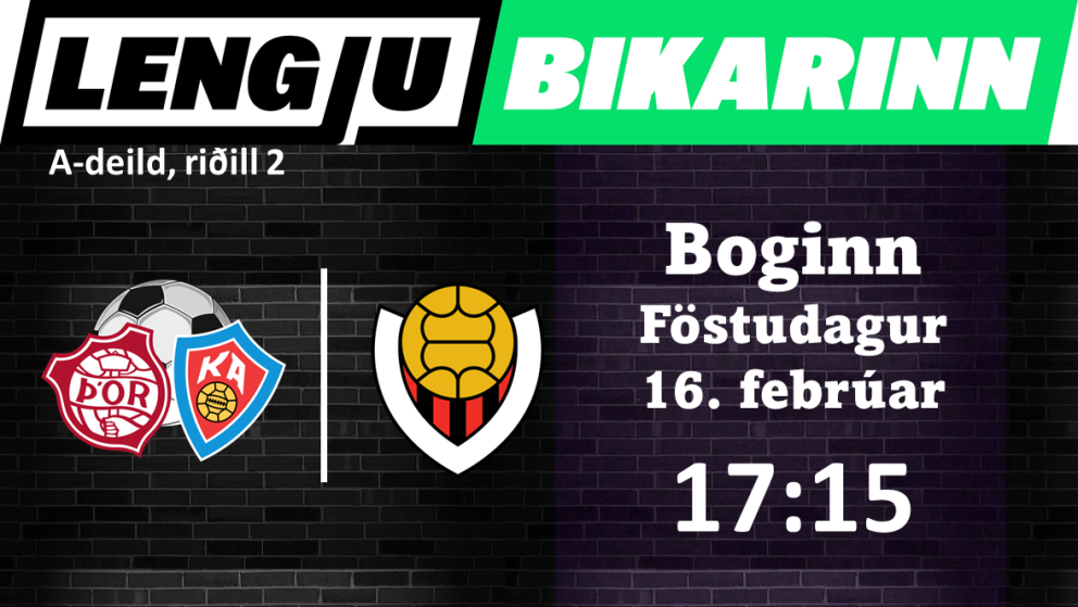 Knattspyrna: Þór/KA tekur á móti Víkingi