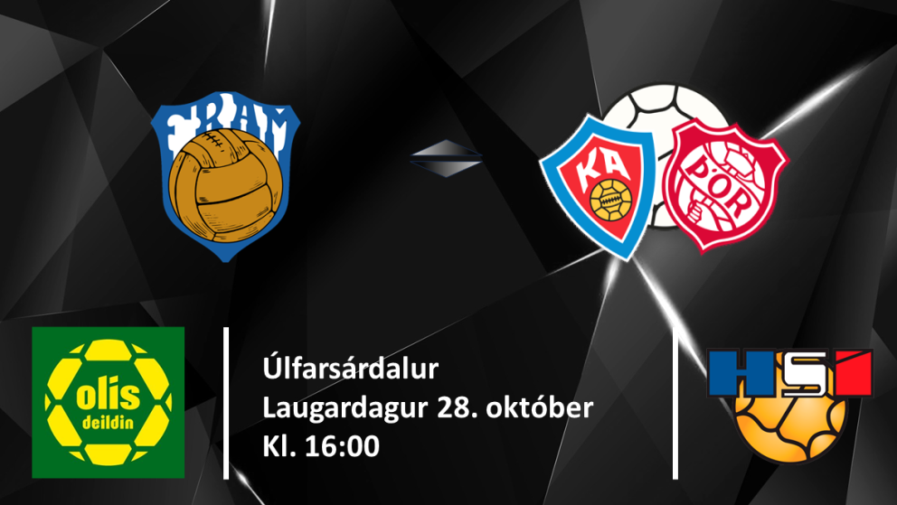 Handbolti: KA/Þór sækir Fram heim í dag