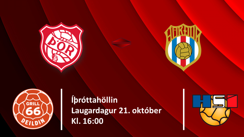 Handbolti: Heimaleikur gegn Herði í dag