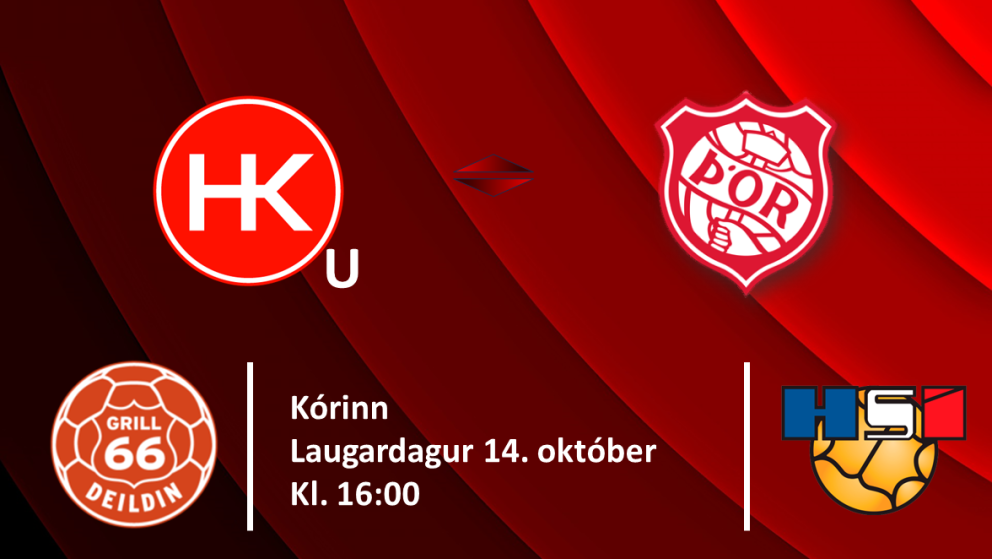 Handbolti: Þórsarar fara í Kórinn í dag