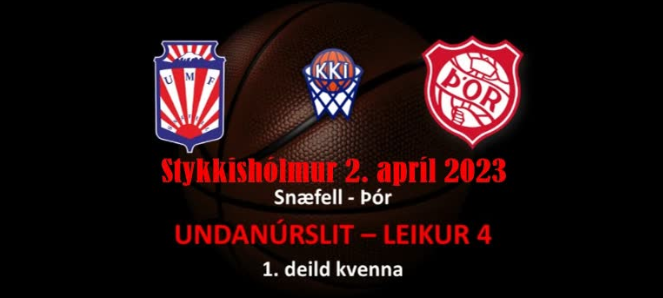 Myndbrot úr mögnuðum sigri í Hólminum