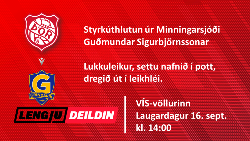 Styrkveitingar úr Minningarsjóði Guðmundar Sigurbjörnssonar