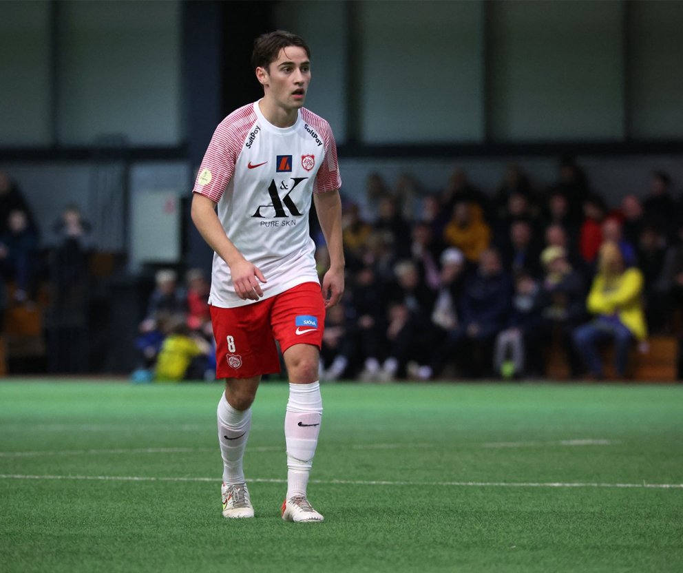 Nikola Kristinn Stojanovic er alltaf glæsilegur á velli