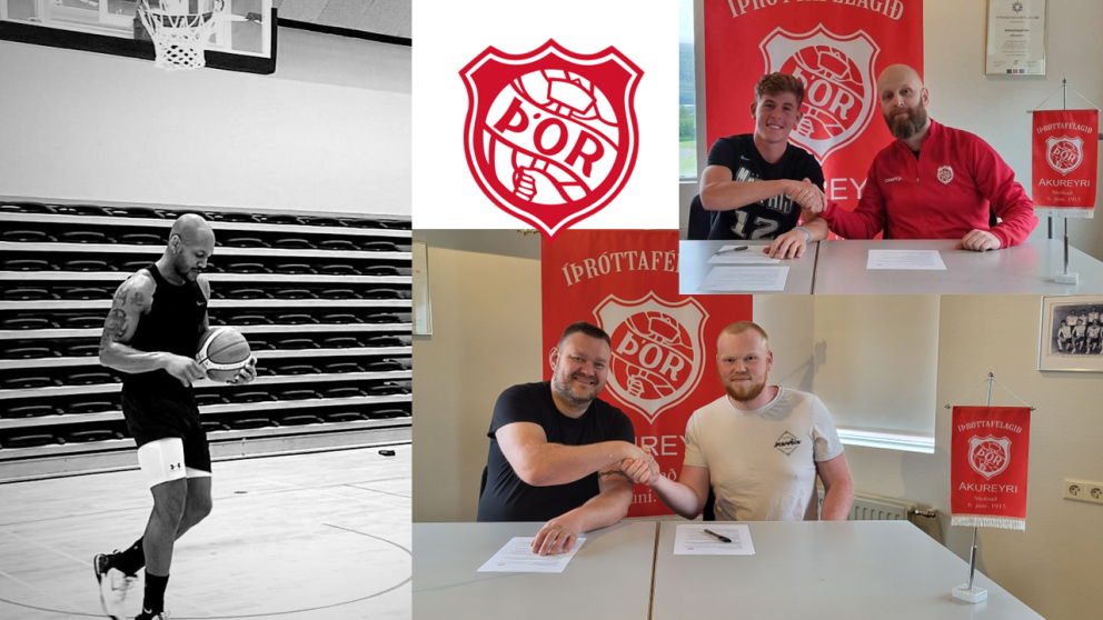 Nýir leikmenn í röðum körfuknattleiksliðs Þórs: Michael Walcott, Sigurjón Trausti Guðgeirsson Hjarða…