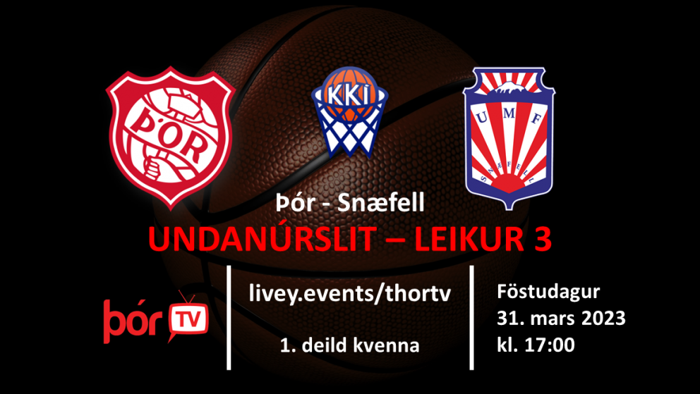 Athugið breytta leiktíma á föstudag