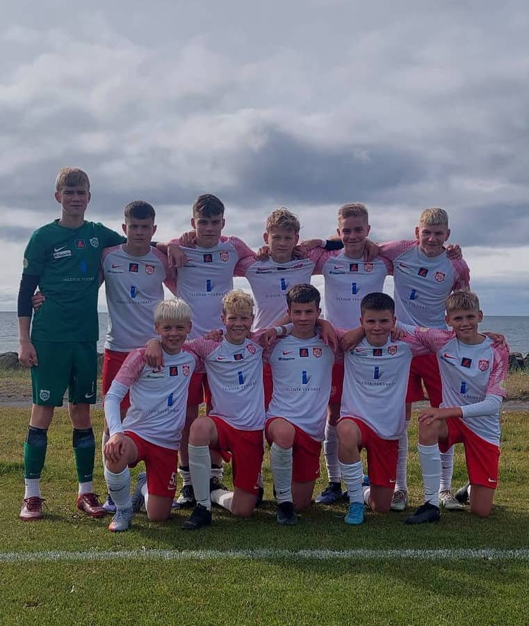 Hluti af 4.flokks liðinu