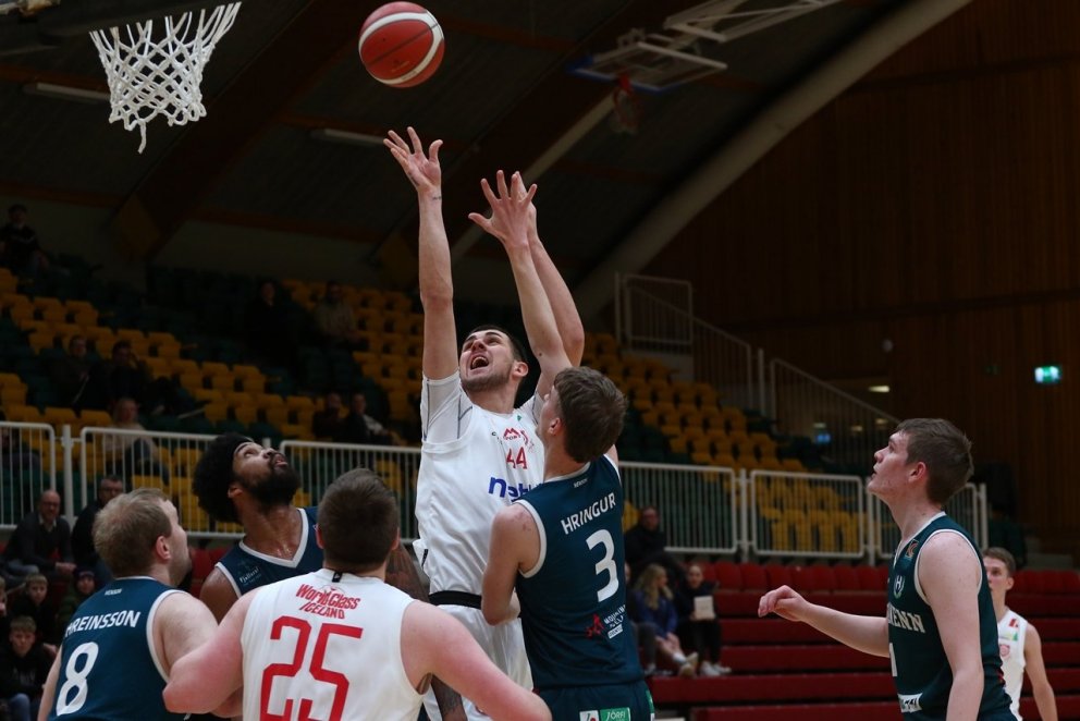 Toni Cutuk í leik með Þór gegn Hrunamönnum fyrr í vetur. Mynd: Palli Jóh