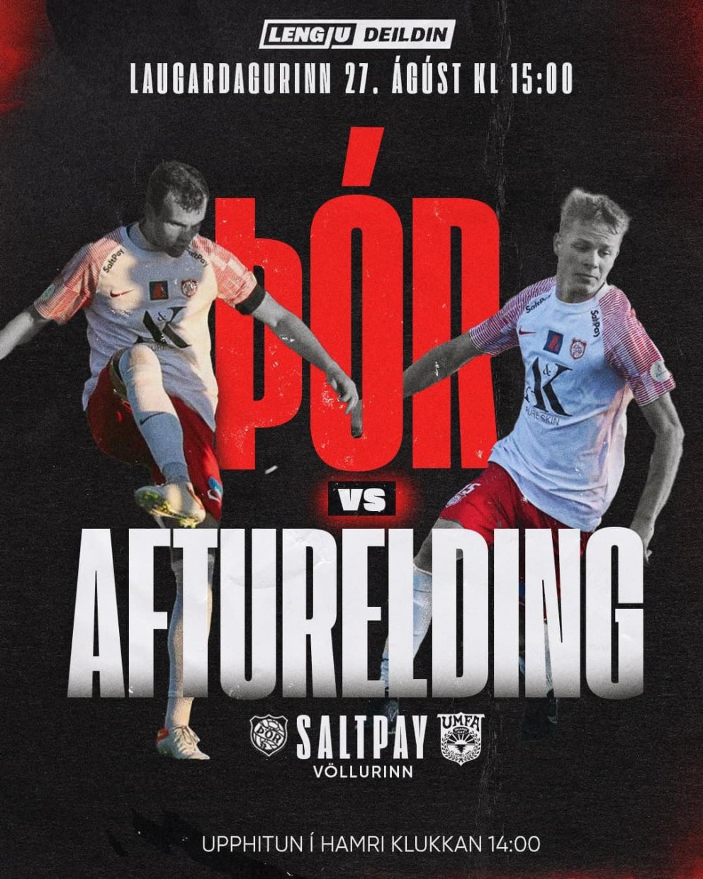 Þór mætir Aftureldingu á morgun