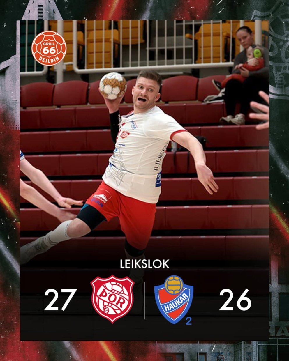 Sigur á Haukum 2 í hörkuleik