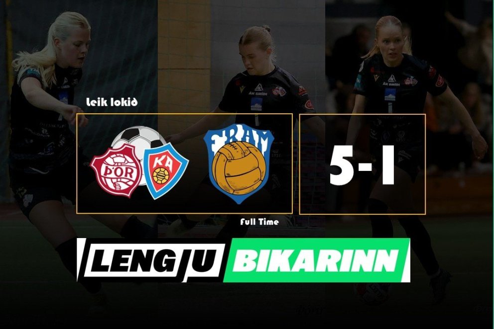 Þór/KA vann Fram Lengjubikarnum