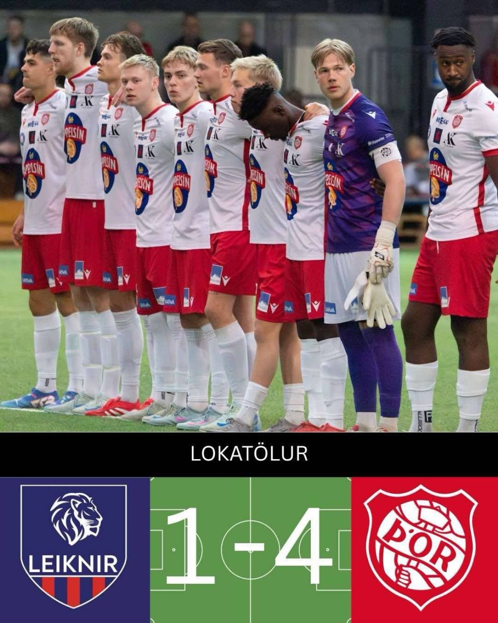 Sigur í fyrsta útileiknum