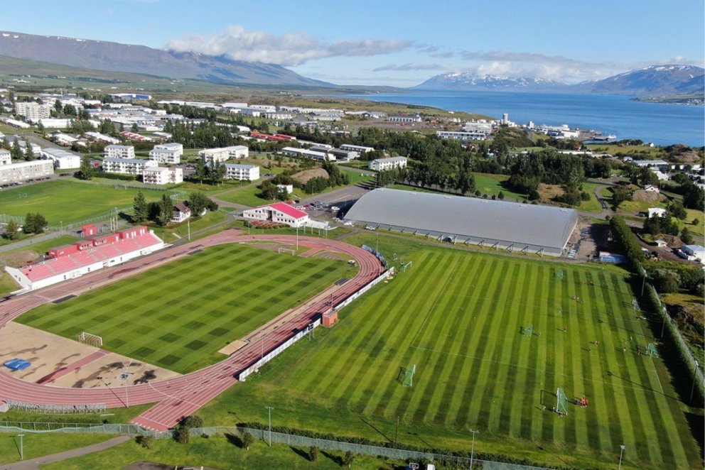 Þórssvæðið um hásumar. Mynd: Þorgeir Baldursson