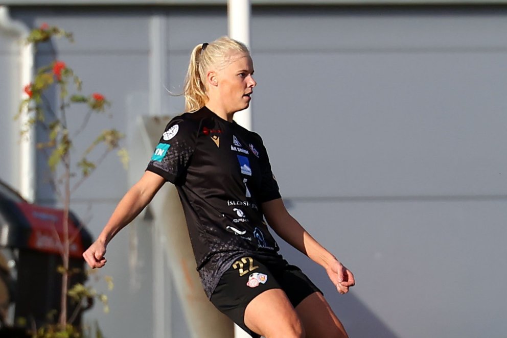Hulda Ósk Jónsdóttir lék sinn 150. leik í efstu deild þegar Þór/KA mætti Þrótti í Laugardalnum í gær…