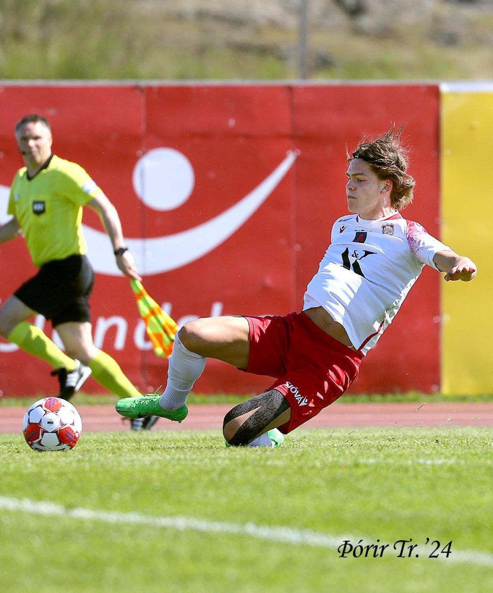 Ingimar á fleygiferð fyrr í sumar. Mynd: Þórri Tryggva