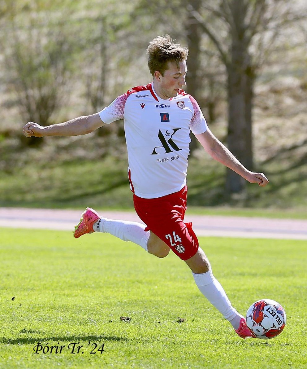 Ýmir og félagar eiga mikilvægan leik í kvöld! Mynd: Þórir Tryggvason