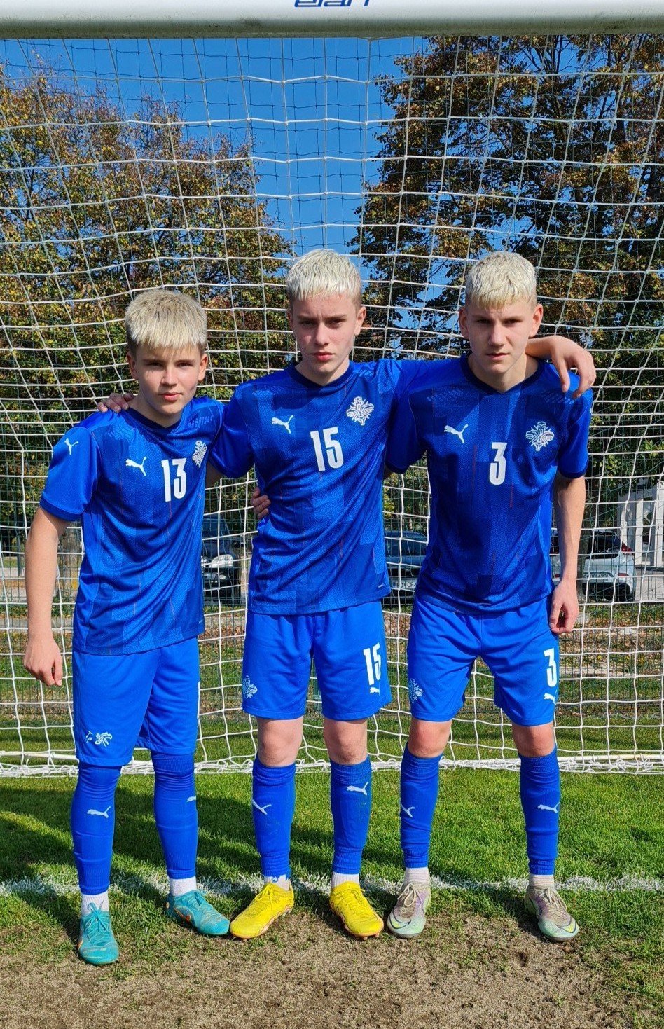 Talið frá vinstri: Sverrir Páll Ingason, Einar Freyr Halldórsson og Egill Orri Arnarsson.