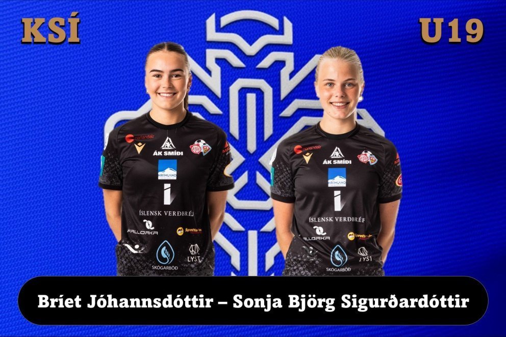 Bríet og Sonja með U19 til Portúgal