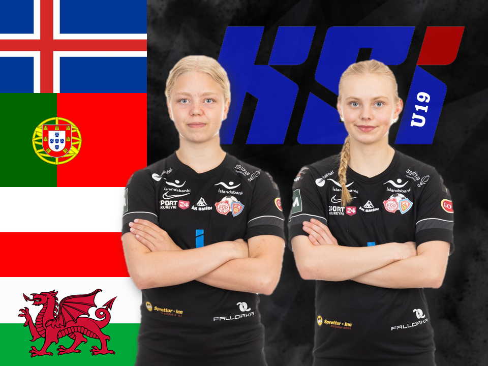 Ísfold Marý Sigtryggsdóttir og Jakobína Hjörvarsdóttir úr Þór/KA fara með U19 landsliðinu á æfingamó…