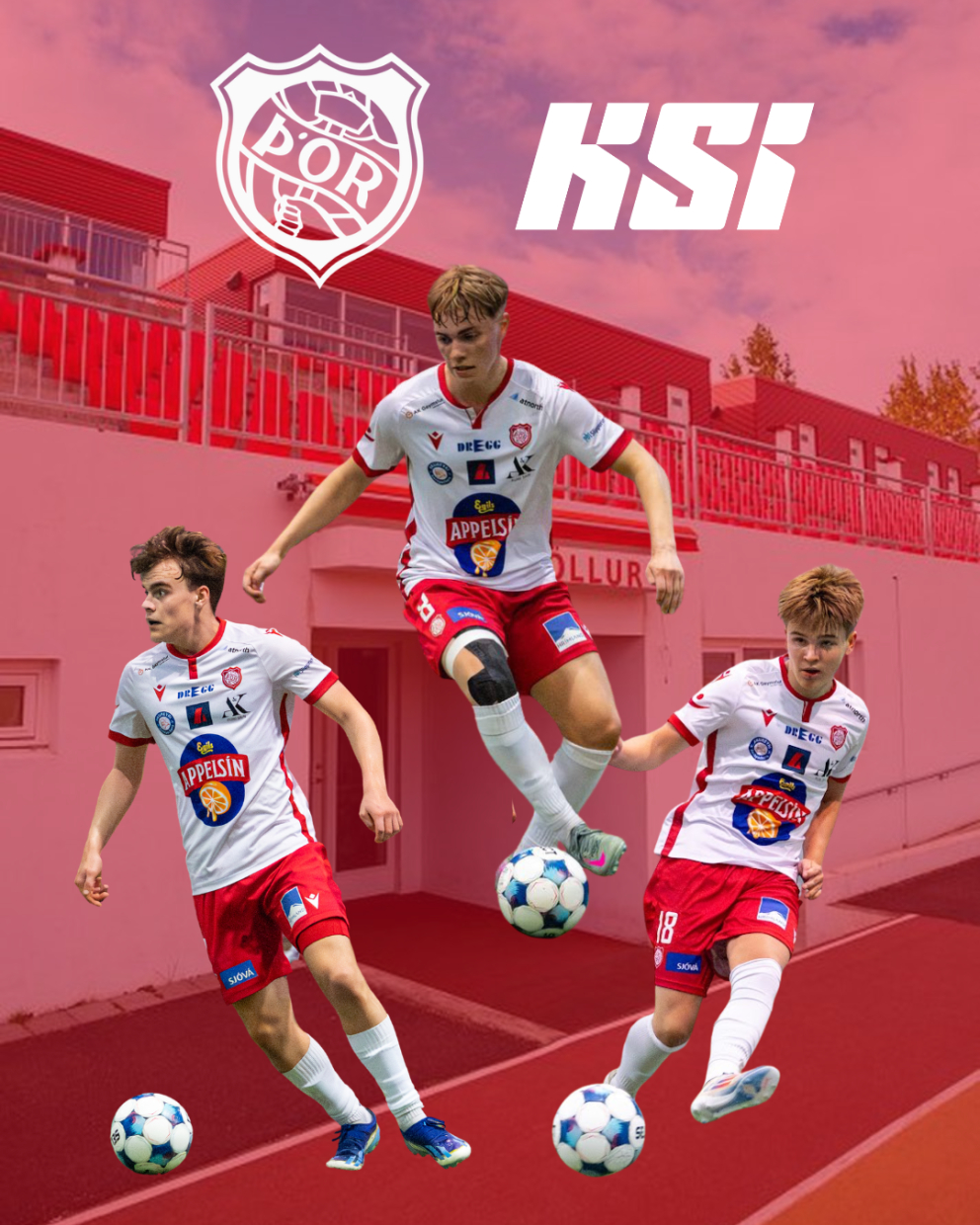 Ási, Einar og Sverrir með U19 til Portúgal - Fimm Þórsarar í hópnum