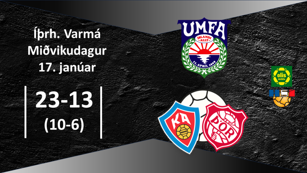 Handbolti: Afturelding sendi KA/Þór í botnsætið