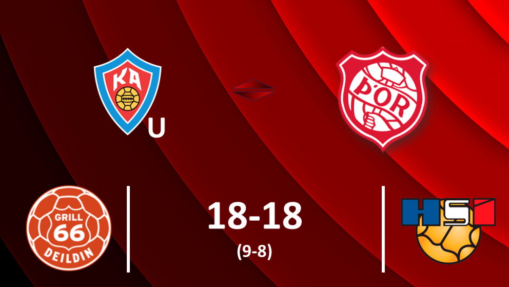 Lítið skorað í jafntefli Akureyrarliðanna