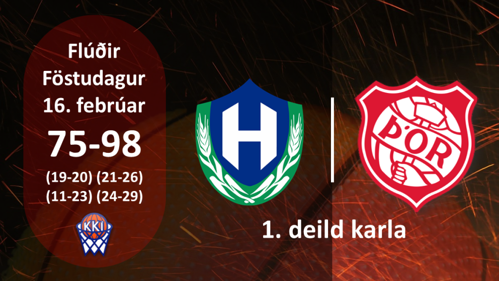 Körfubolti: Sigur á Sunnlendingum